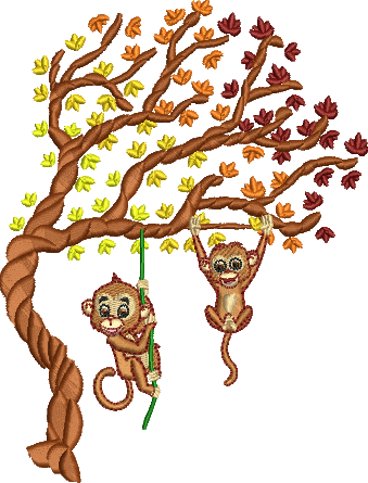 Monkey Tree Design