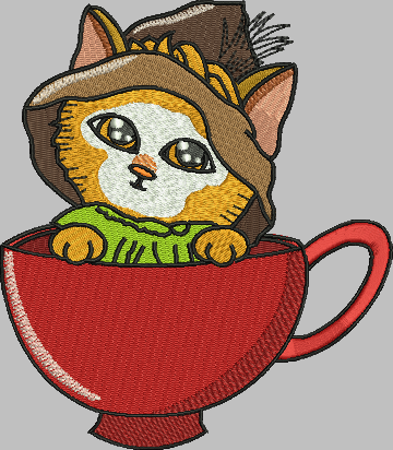 Cat Cup Design