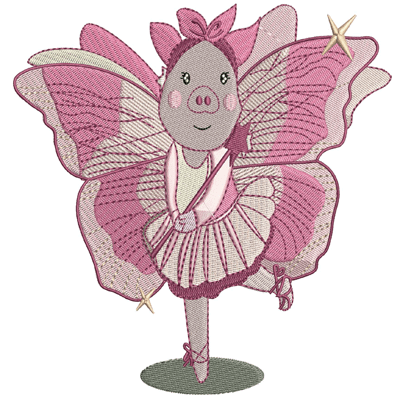 Piggy Fairy Design